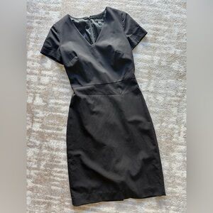J.Crew Black Wool Suiting Dress 2